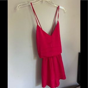 3/$15 Forever 21, strappy romper, women’s small, magenta